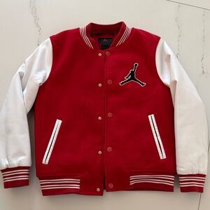 Jordan Red and White Jacket